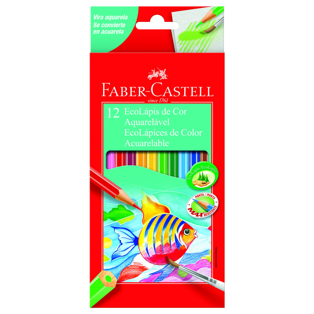 Imagem Com Faber-Castell Lápis De Cor Aquarelável