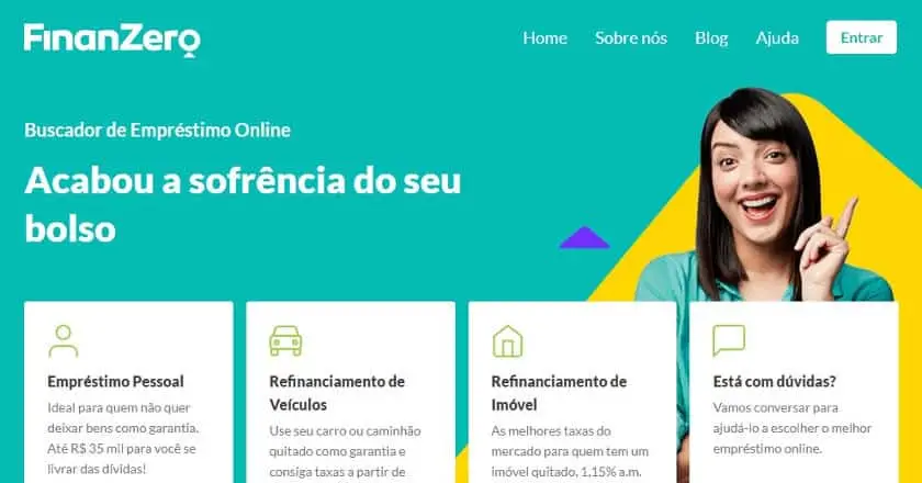 Imagem Com Como Funciona O Site Da Finanzero?