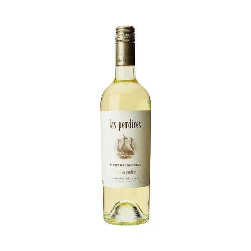 Imagem Com Vinho Branco Pinot Grigio Viña Las Perdices