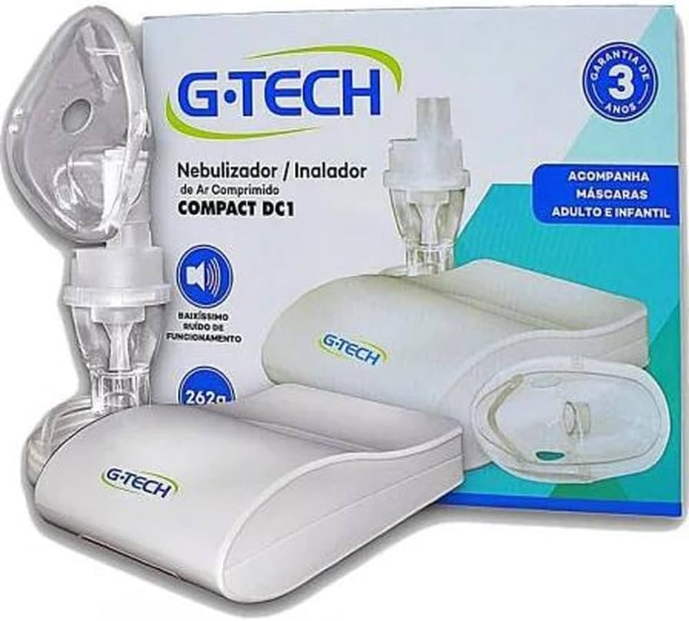 Imagem com Nebulizador G-Tech DC1