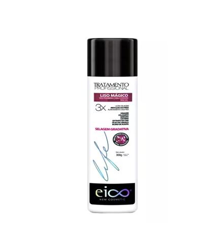 Selagem Capilar Eico Life Liso Mágico (300 G) Selagem Capilar Eico Life Liso Mágico (300 G)