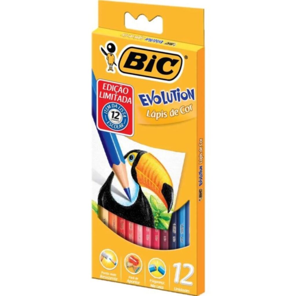 Sextavado Bic Evolution Imagem Com Sextavado Bic Evolution