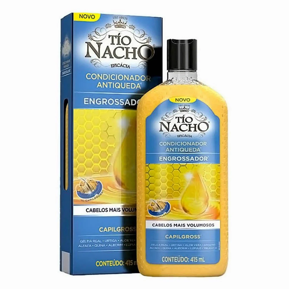 Imagem Com Shampoo Engrossador Tio Nacho (415 Ml)