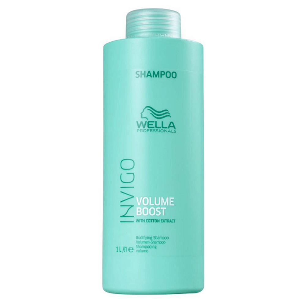 Imagem Com Shampoo Wella Invigo Volume Boost (1000 Ml)