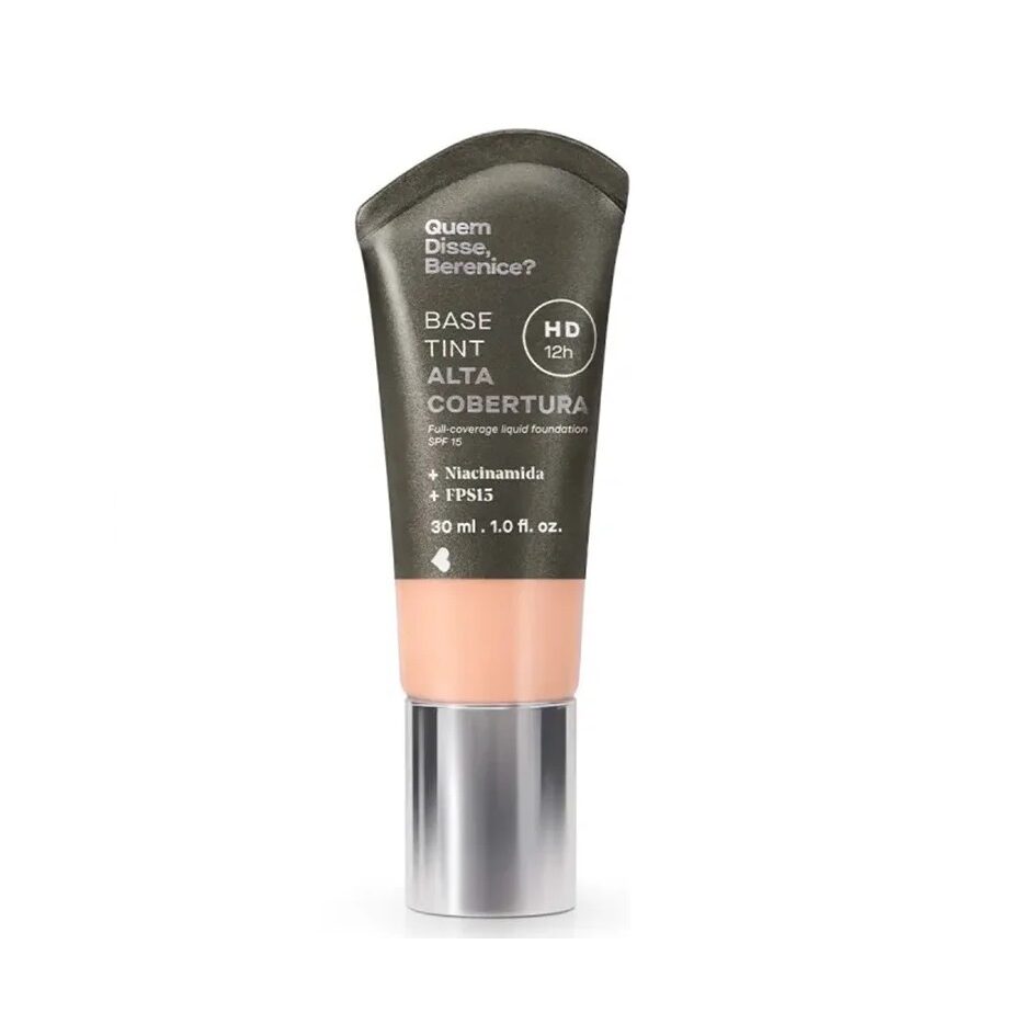 Base Tint Alta Cobertura - Quem Disse Berenice? Imagem Com Base Tint Alta Cobertura - Quem Disse Berenice?
