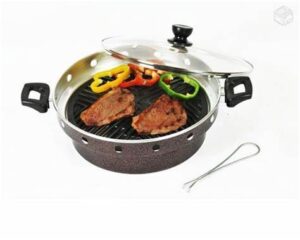 Imagem com Churrasqueira Para Fogão Grill Oriental Guassu Original