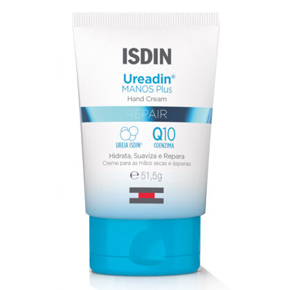 Imagem Com Creme Hidratante Para Mãos Isdin - Ureadin Hand Cream Plus