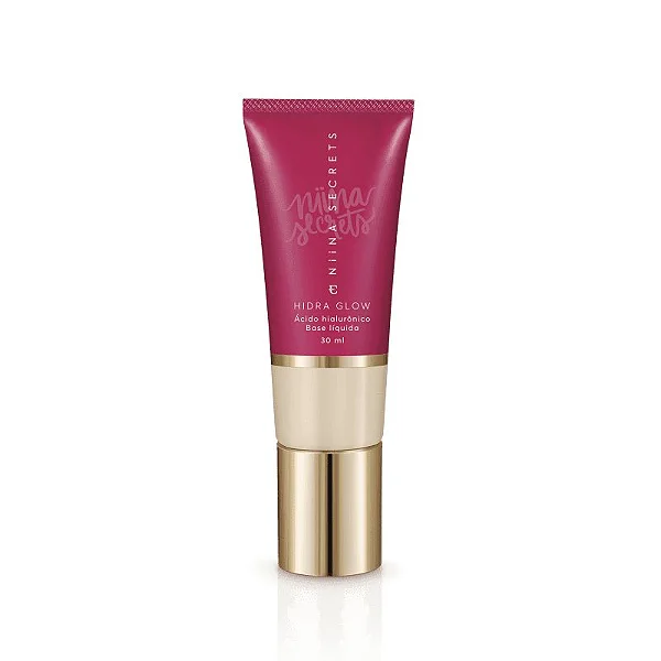 Eudora Base Líquida Niina Secrets Hidra Glow 30Ml Imagem Com Eudora Base Líquida Niina Secrets Hidra Glow 30Ml