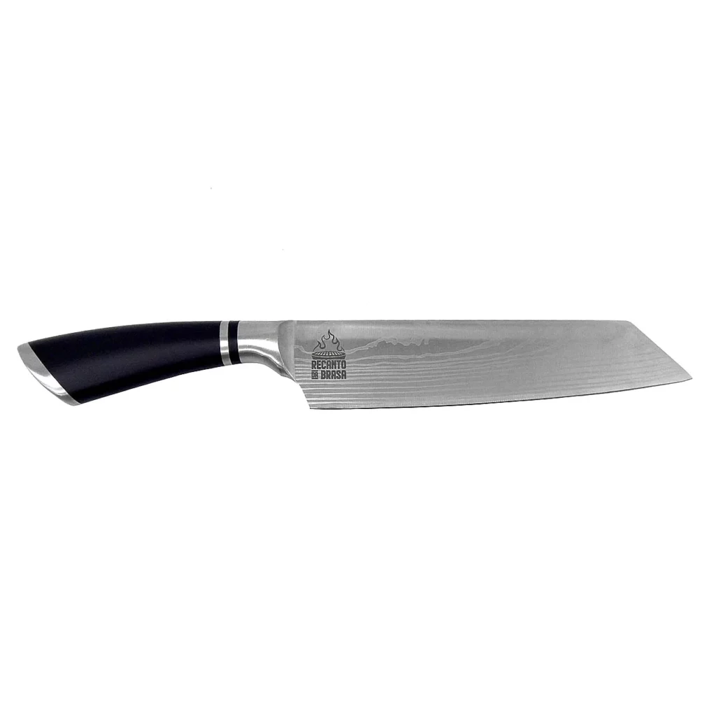 Faca Artesanal Kiritsuke - C. Cardoso Imagem Com Faca Artesanal Kiritsuke - C. Cardoso