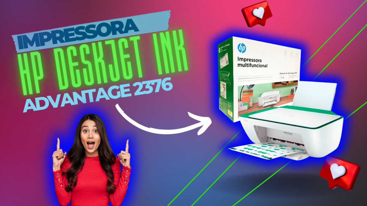 A Impressora HP Deskjet Ink Advantage 2376 é Boa? #Review #Resenha #Avaliação