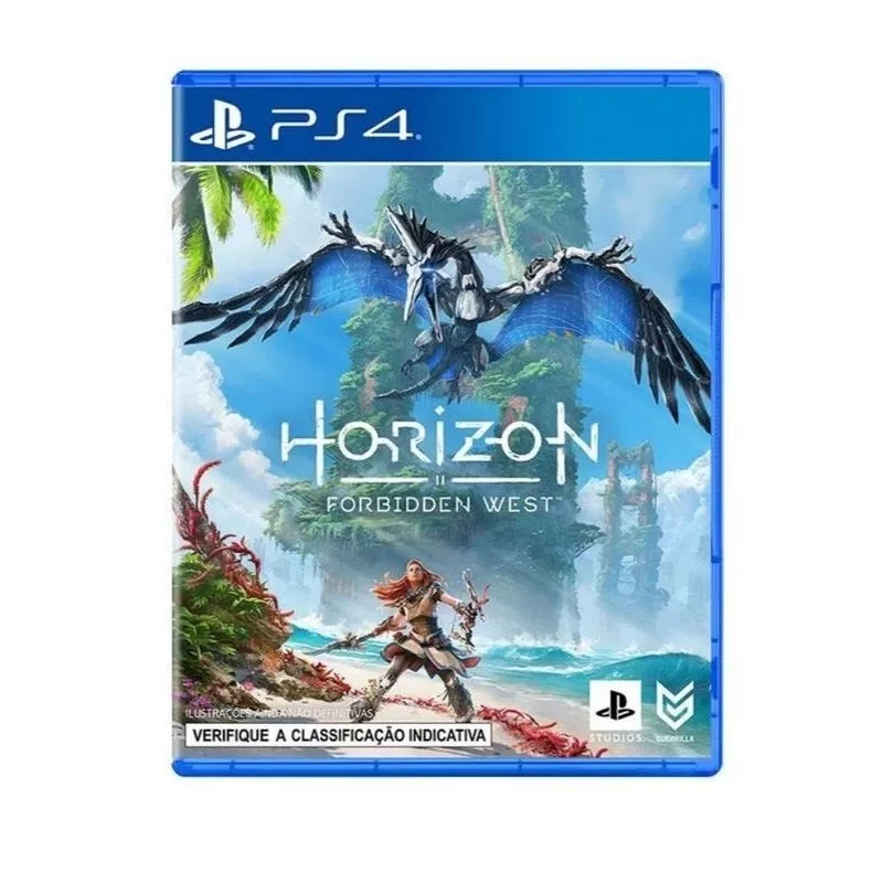 Imagem com Horizon Zero Dawn e Horizon Forbidden West