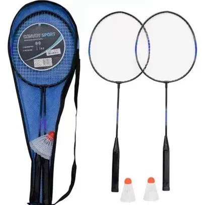 Imagem Com Kit 2 Raquetes De Badminton Casas Almeida