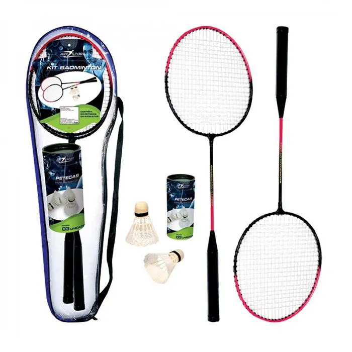 Imagem Com Kit Badminton Art Sport