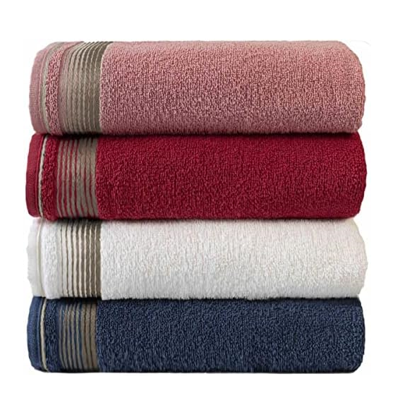 Kit Com 4 Toalhas Banhão Gigante Alta Absorção Sublime 75X150Cm - Central Toalhas Imagem Com Kit Com 4 Toalhas Banhão Gigante Alta Absorção Sublime 75X150Cm - Central Toalhas