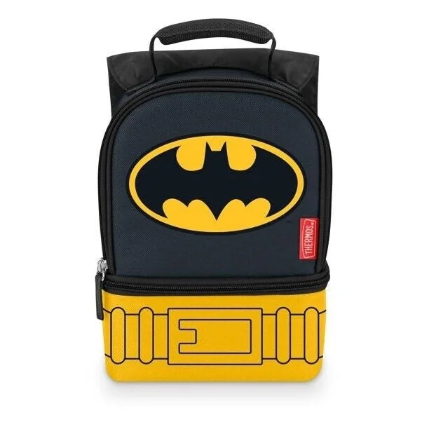 Imagem Com Lancheira Infantil Batman Thermos