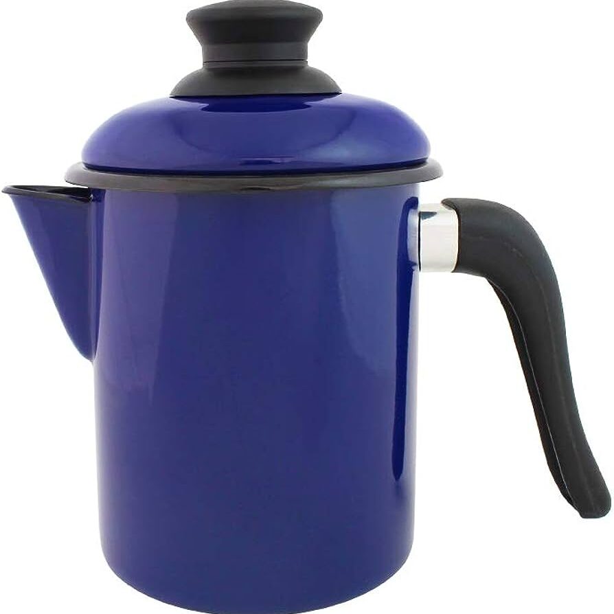 Leiteira 10 Esmaltada Azul Ewel Imagem Com Leiteira 10 Esmaltada Azul Ewel