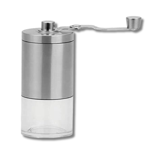 Moedor De Café Manual Em Inox E Cerâmica Portátil, Facibom Imagem Com Moedor De Café Manual Em Inox E Cerâmica Portátil, Facibom
