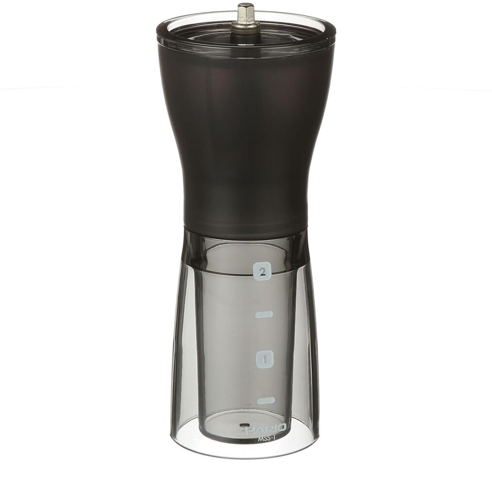 Moedor De Café De Cerâmica Mini Slim Plus, Hario Imagem Com Moedor De Café De Cerâmica Mini Slim Plus, Hario