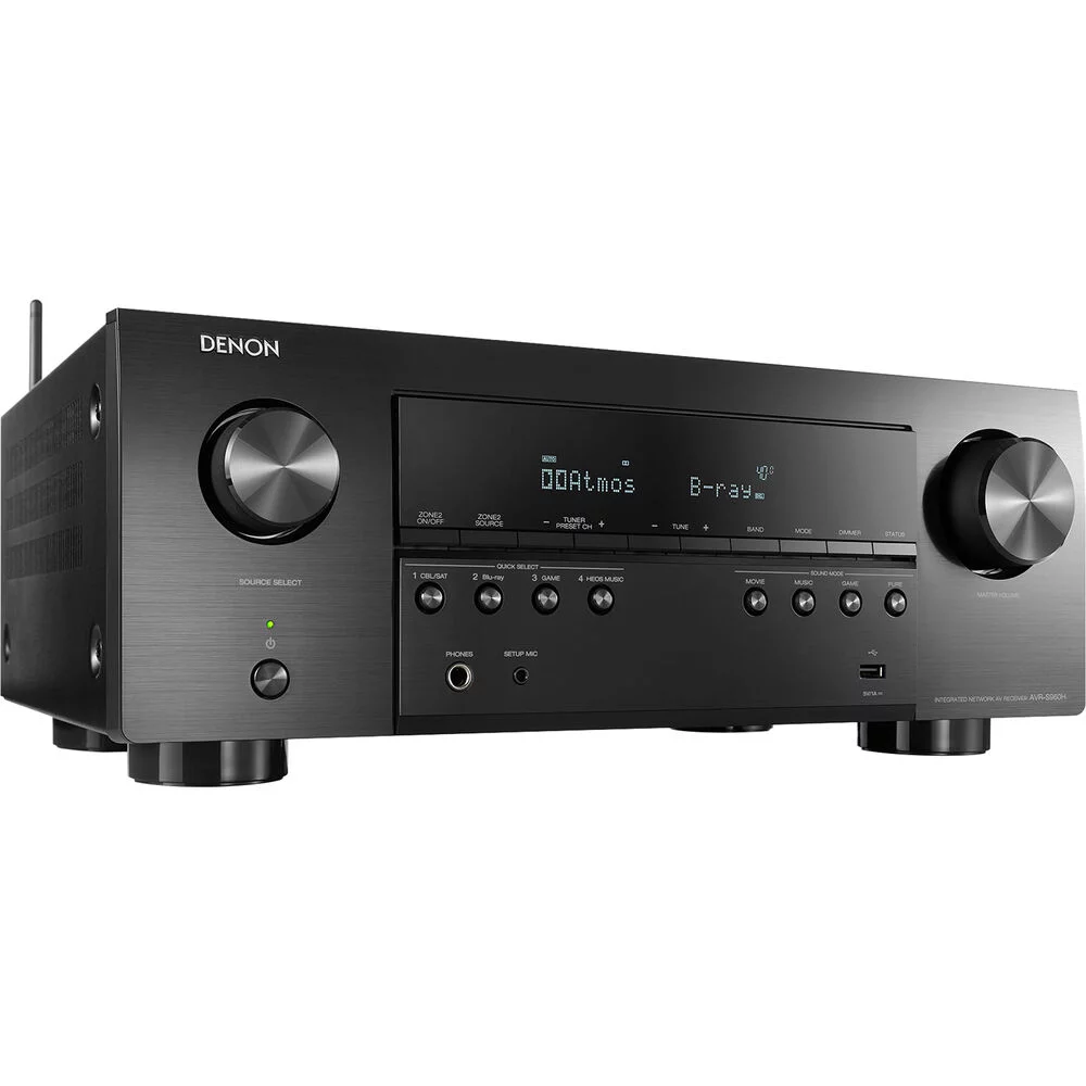 Imagem com Receiver Denon AVR-S960H