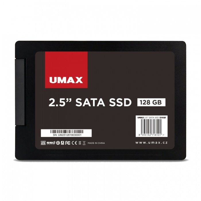 Imagem com SSD 128gb 2.5" SATA