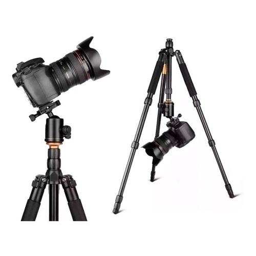 Tripé E Monopé Profissional 2X1 Para Câmera Fotográfica Com Suporte Para Celular - Xspidem By Itwo® Imagem Com Tripé E Monopé Profissional 2X1 Para Câmera Fotográfica Com Suporte Para Celular - Xspidem By Itwo®