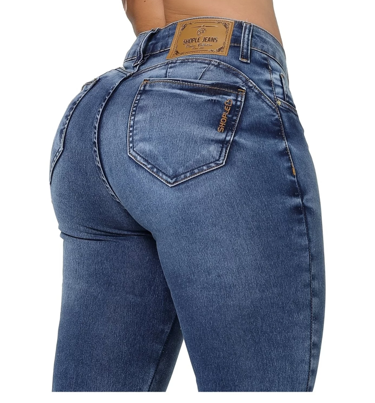 Calça Feminina Jeans Modeladora