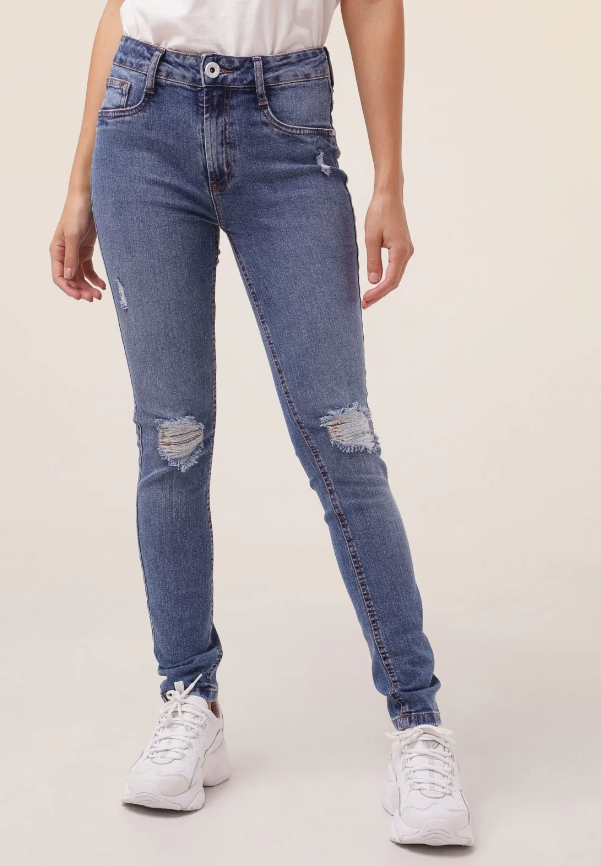 Calça Feminina Jeans Skinny