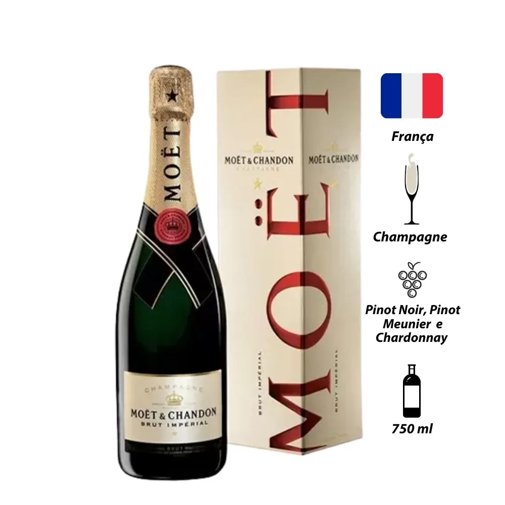 Imagem Com O Moet Imperial Brut Moët &Amp; Chandon É Bom