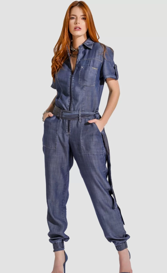 Macacão Feminino Zayon Jeans