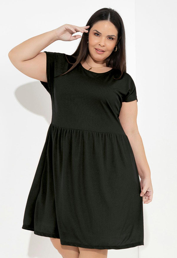 Vestido Plus Size Soltinho Marguerite 