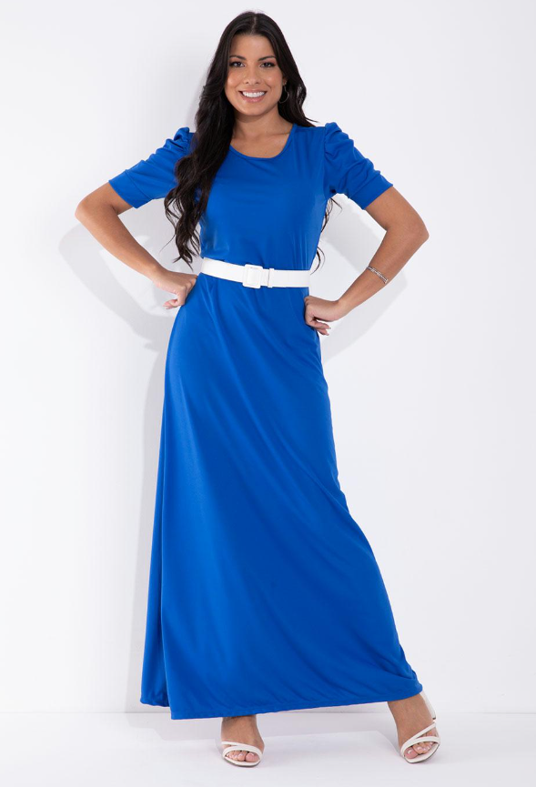 Vestido Azul Royal