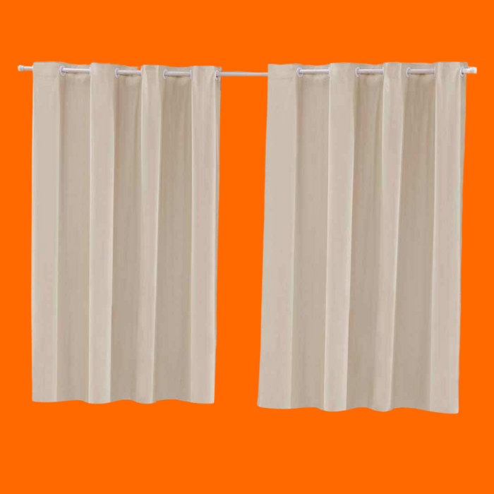 Cortina Blackout Corta Luz Pvc 220Cm X 130Cm Cortina Blackout Corta Luz Pvc 220Cm X 130Cm