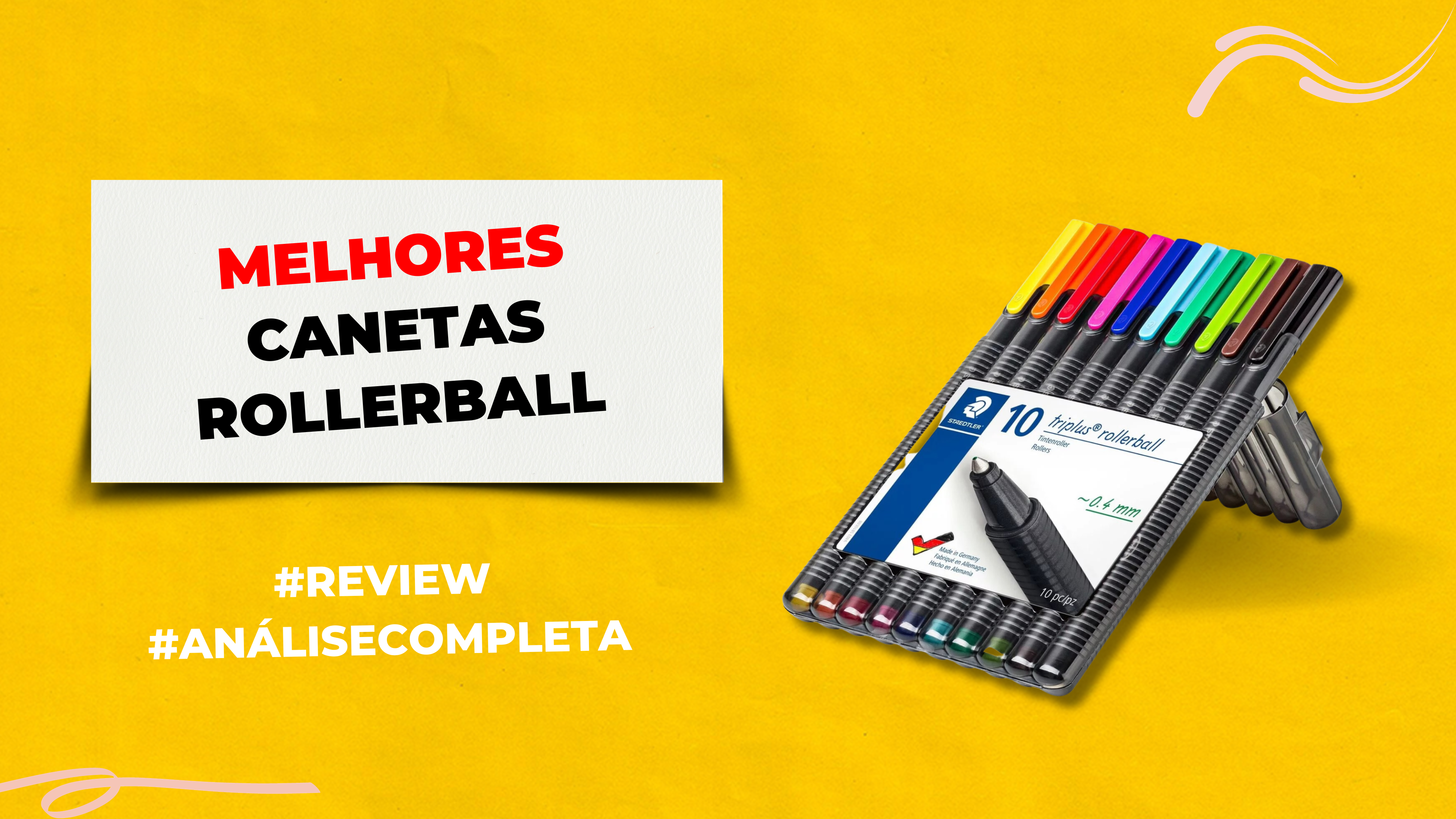 Melhores Canetas Rollerball