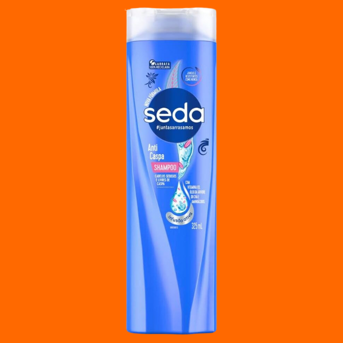 Shampoo Anticaspa Hidratação Diária - Seda