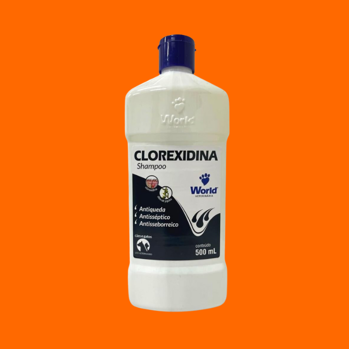 Shampoo Dugs Clorexidina e Condicionador 500ml Cães e Gatos - World 