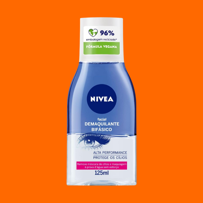 Nivea Demaquilante Bifásico Limpeza Facial 125ml - Nivea