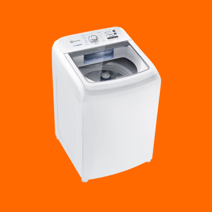 Máquina De Lavar Electrolux 15Kg Branca - Essential Care Com Cesto Inox E Jet&Amp;Clean Máquina De Lavar Electrolux 15Kg Branca - Essential Care Com Cesto Inox E Jet&Amp;Clean