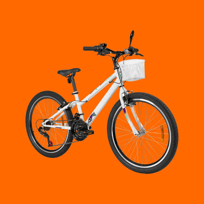 Bicicleta Aro 24 Ceci Branca - Caloi Bicicleta Aro 24 Ceci Branca - Caloi