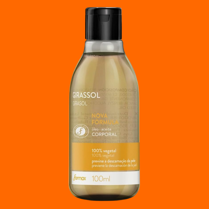 Óleo Capilar e Corporal 100Ml Girassol - Farmax