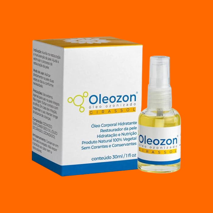 Óleo De Girassol Ozonizado Oleozon - 30Ml