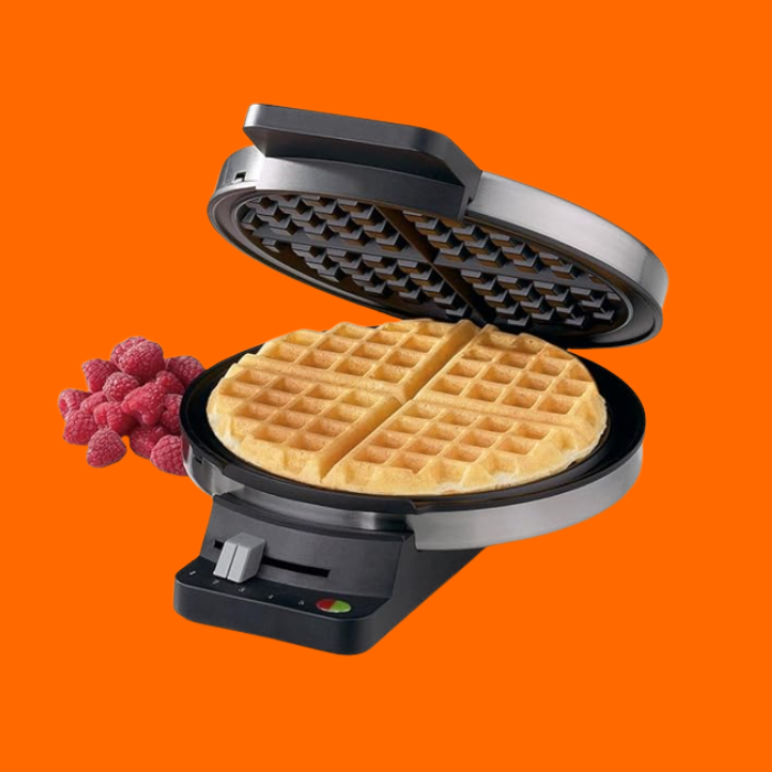 Máquina de Waffle Cuisinart WMR-CA 220V Aço Escovado