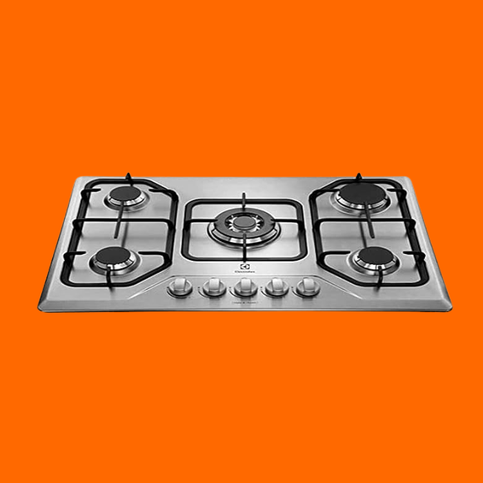 Cooktop 4 bocas Electrolux a Gás Inox