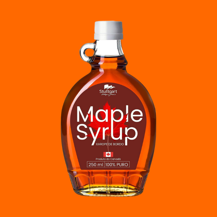 Maple Syrup Tradicional Stuttgart - Amber Rich Taste - 100% puro - 250ml