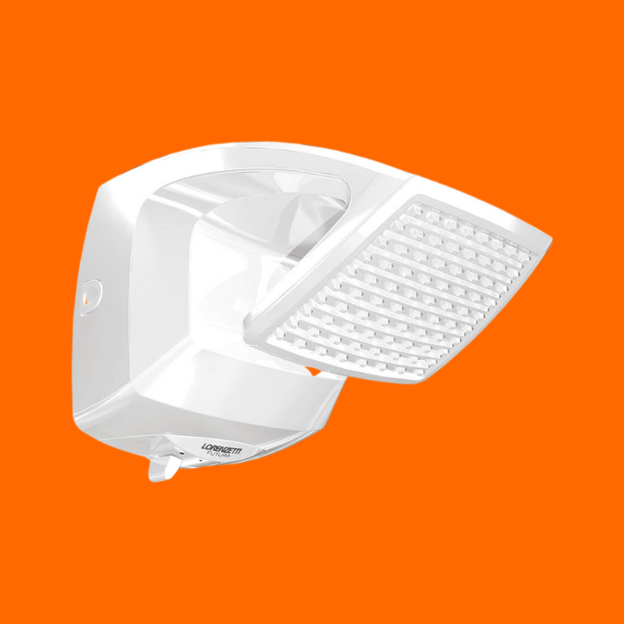 Ducha Futura Multitemperaturas 127V, 5500W, Lorenzetti 7531280, Branco Ducha Futura Multitemperaturas 127V, 5500W, Lorenzetti 7531280, Branco