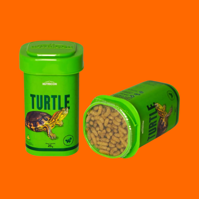Turtle 25Gr Nutricon Para Tartaruga Aquática Adulto