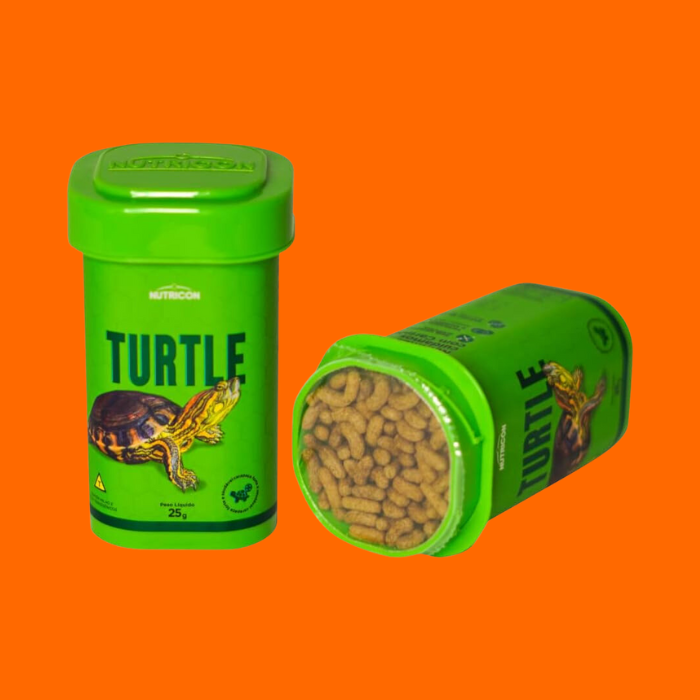 Turtle 25gr Nutricon Para Tartaruga Aquática Adulto