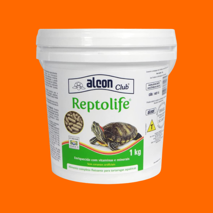 Alcon Ração para Répteis Reptolife 1Kg - Alcon Clube