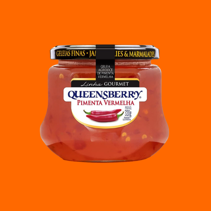 Geleia Agridoce De Pimenta Vermelha Queensberry Gourmet - 320G