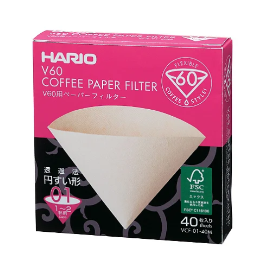 Imagem Com Filtro De Papel Para Coador De Café Hario