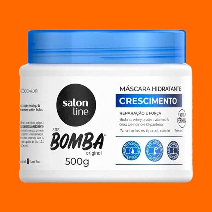 Máscara Capilar SOS Bomba Vitamina Salon Line